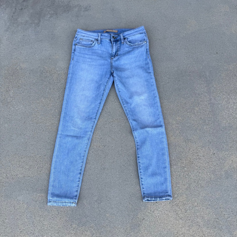 Joe's Jeans Women's Blue Skinny Jeans‎ Size 27 Stretch Denim